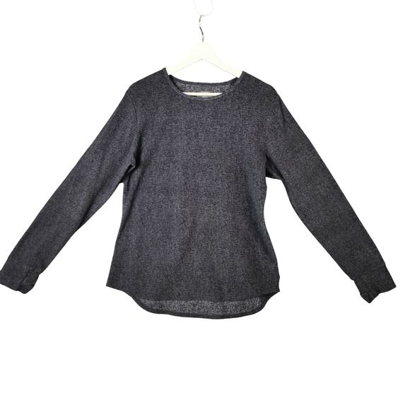 Cuddl Duds‎ ClimateRight Cozy Long Sleeve Knit Pullover Top  Gray Womens Size XL - Picture 1 of 8